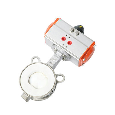 Valve papillon pneumatique entièrement recouverte pour usage domestique et besoins de personnalisation
