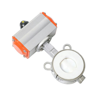 Valve papillon pneumatique entièrement recouverte pour usage domestique et besoins de personnalisation